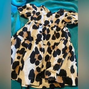 Leopard gap girls dress